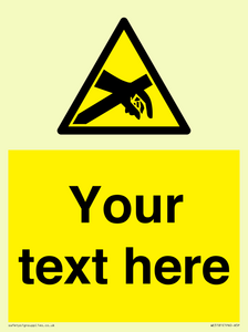 Custom Anti-Static Warning Sign